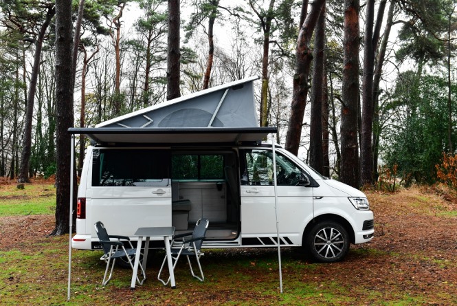 Volkswagen Unveiled Its Caddy California Camper Van That Can Sleep 4